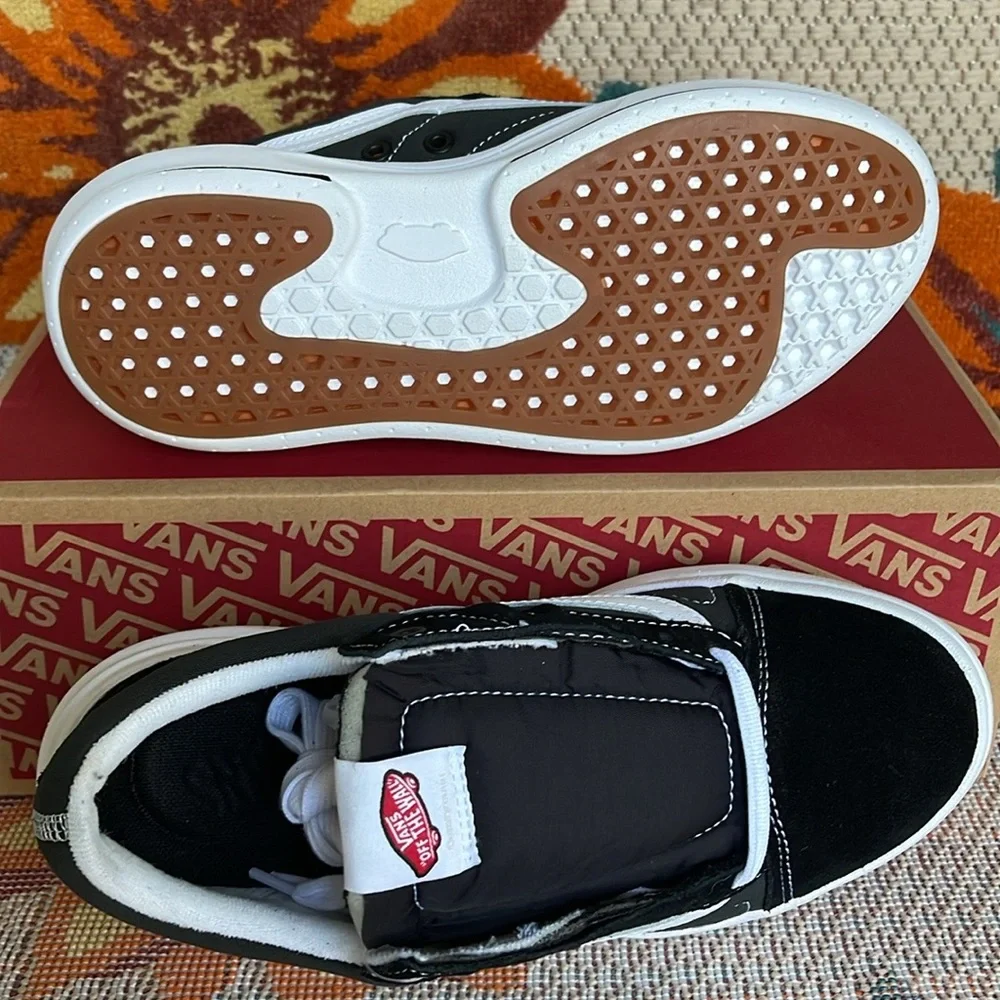 Vans WMNS Oid Skool Over Black/White VN0A7Q5EBA2 Sneakers Platforms